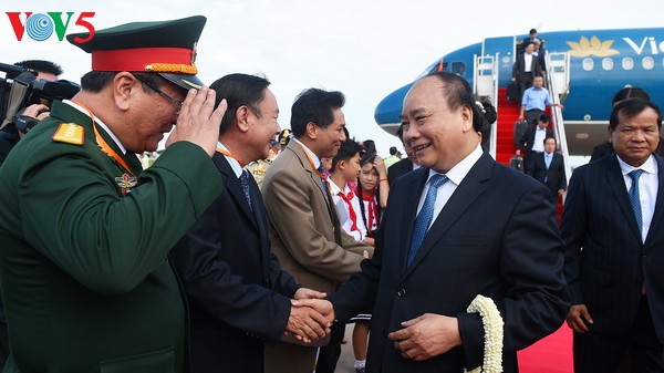 Nguyen Xuan Phuc entame sa visite officielle au Cambodge - ảnh 1